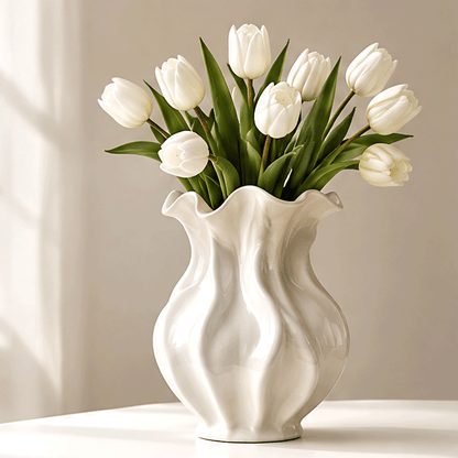 NOVALORAR® Sculptural Ceramic Vase
