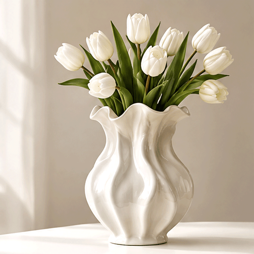 NOVALORAR® Sculptural Ceramic Vase