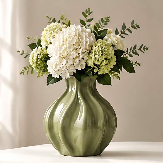 NOVALORAR® Sculpted Bloom Vase