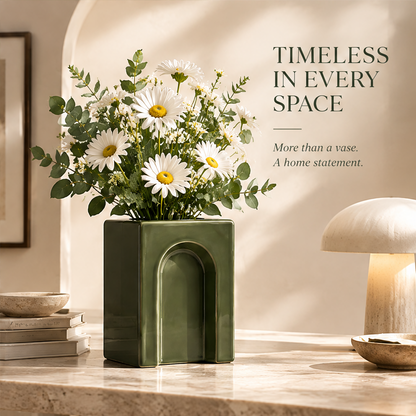 NOVALORAR® Arc Portal Ceramic Vase