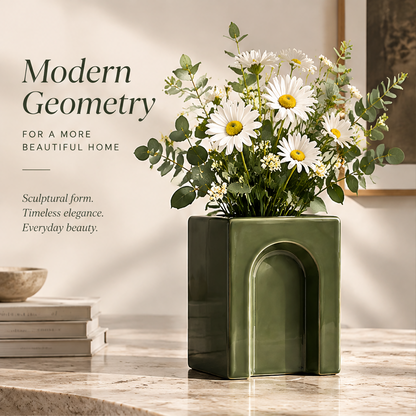 NOVALORAR® Arc Portal Ceramic Vase