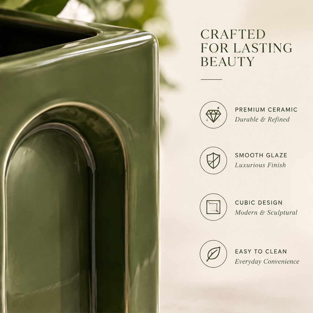 NOVALORAR® Arc Portal Ceramic Vase